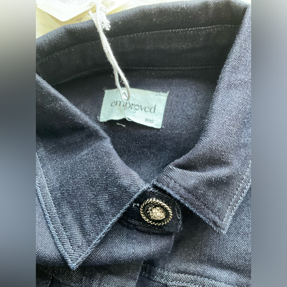 EMPROVED DENIM BLOUSE - Picture 6 of 12